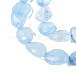 Natürliche Aquamarin Perlen Stränge&nbsp;X-G-R445-8x10-36