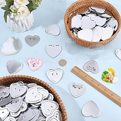 DIY-Sets zum Herstellen von Herzabzeichen aus Eisen und Kunststoff&nbsp;DIY-WH0816-141