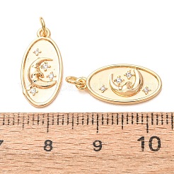 Messing micro pave klare zirkonia anhänger&nbsp;CU-K002-30G