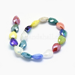 Chapelets de perles en verre électrolytique &nbsp;EGLA-J105-M01