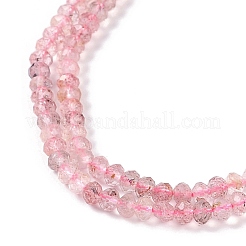 Fragola naturale perle di quarzo fili&nbsp;G-G139-B10-01