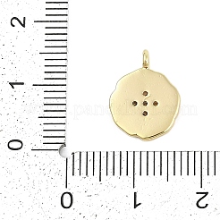Placcatura a cremagliera in ottone con pendenti in zirconi cubici&nbsp;KK-Q018-02G