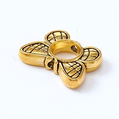 Cadre en alliage de perles de style tibétain&nbsp;TIBE-WH0002-09AG