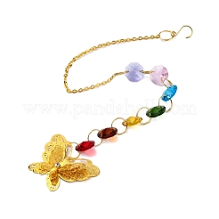 Adornos colgantes de hierro&nbsp;AJEW-H154-04B
