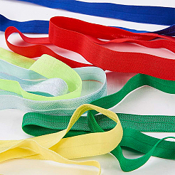 Cordón elástico de poliéster plano&nbsp;OCOR-BC0012-19