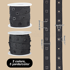 Ruban de garniture en polyester pour boutons-pression en plastique&nbsp;OCOR-GA0001-61