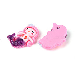 Undurchsichtige Decoden-Cabochons aus Harz&nbsp;RESI-N051-01B