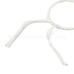 Création de bracelet en cordon de coton tressé&nbsp;MAK-L043-02G-15