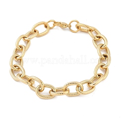 304 Edelstahl-Kabelkettenarmbänder für Damen und Herren&nbsp;BJEW-F488-34G