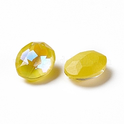 Cabochon di strass di vetro moka fluorescent style eletroplate k9&nbsp;RGLA-J020-A-MI