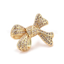 Zirkonia Bowknot Manschettenohrringe&nbsp;EJEW-A069-01G
