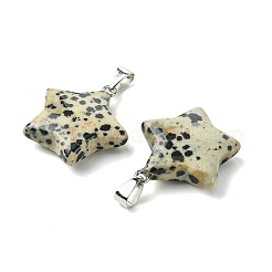 Dalmata naturale ciondoli diaspro&nbsp;GG-K002-10E