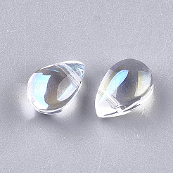 Charms in vetro trasparente&nbsp;X-GGLA-S042-05A