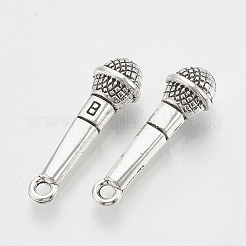 Tibetischer stil Aluminium Anhänger & Charms&nbsp;LS-TIBE-N005-14AS-LF