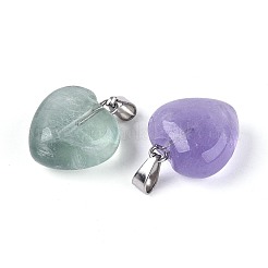 Natürlichen Fluorit Anhänger&nbsp;G-T143-49J