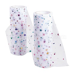 Sterne Pailletten Deko Mesh Bänder&nbsp;OCOR-P010-F