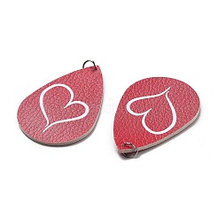 Pu-Leder große Anhänger&nbsp;FIND-R050-03A