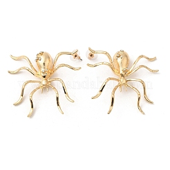 Legierung Rhinestone-Bolzenohrringe&nbsp;LS-EJEW-P321-01G