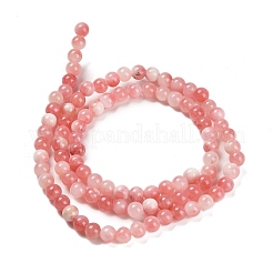 Chapelets de perles en jade jaune naturel&nbsp;G-B128-A01-01