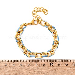 Bracelets à chaîne en acier inoxydable 304 pour femmes&nbsp;BJEW-S162-03G