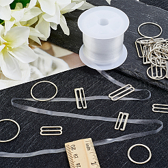 36 Stück 6 Stile Nummer 9-förmige Legierung Badeanzug BH Tops&nbsp;FIND-GF0008-31F