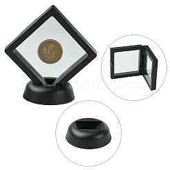 4 Stück 2 Stile Kunststoff 3D Floating Frame Displayhalter&nbsp;ODIS-FS0001-02B