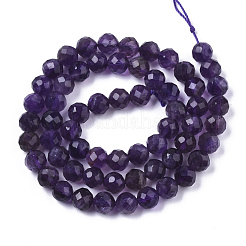 Natürlichen Amethyst Perlen Stränge&nbsp;G-R465-03C-G