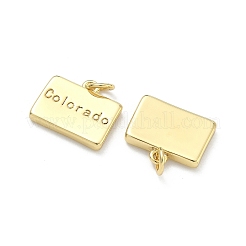 Pendente in ottone&nbsp;KK-D229-22E-G