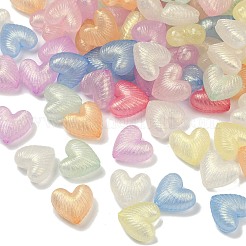 Leuchtende transparente Acrylperlen&nbsp;OACR-B031-18