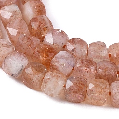 Natürliche sunstone Perlen Stränge&nbsp;G-L537-016B