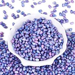 Perles de rocaille en verre picasso&nbsp;SEED-N012-10F