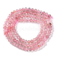 Fragola naturale perle di quarzo fili&nbsp;G-G139-B10-01