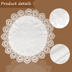 Manteles de tela de encaje&nbsp;AJEW-WH20048-97B