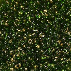 Spray bemalte Glasperlen&nbsp;SEED-F005-07A-01