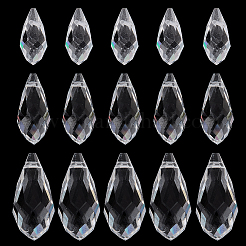 120 Stück 3 Stile Glasperlen-Sets&nbsp;EGLA-SP0001-30