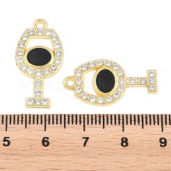 Legierung Kristall Strass Anhänger&nbsp;FIND-C095-05G