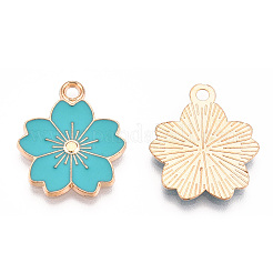 Pendentifs d'émail en alliage&nbsp;ENAM-S121-115G