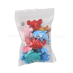 12 pièces 12 styles de perles de silicone&nbsp;SIL-FS0001-34A