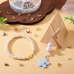 480 Stück 6 Farben Schmuck Eisenperlenspitzen&nbsp;IFIN-PJ0001-02