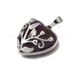 Pendentifs en pierres précieuses mixtes naturels et synthétiques&nbsp;GG-CBA7610-04P