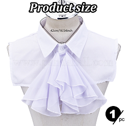 Kunstkragen aus Polyester&nbsp;AJEW-WH0314-722