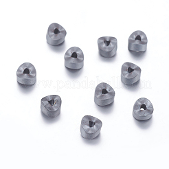 Non magnetici perle ematite sintetico fili&nbsp;G-P338-05B-4x2mm