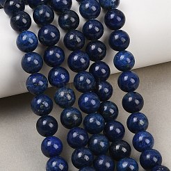 Gefärbt Klasse A natürliche Lapislazuli Perlen Stränge&nbsp;GSR8mmC123