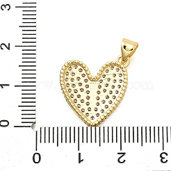 Pendentifs avec zircon cubiques à micro-pavés en laiton&nbsp;X-KK-C087-19G