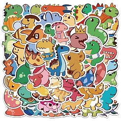 50 Stück Dinosaurier-PVC-Aufkleber.&nbsp;STIC-E006-04