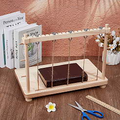 Cadre de reliure et de couture en bois&nbsp;AJEW-WH0596-266