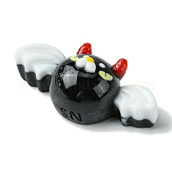 Cabujones decodificados de resina opaca con tema de Halloween&nbsp;CRES-Q219-01E
