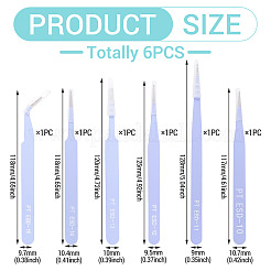 201 Perlenpinzetten-Sets aus Edelstahl&nbsp;TOOL-TA0001-15A
