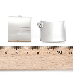 Pendientes de botón de acero inoxidable 304 que no se deslustran&nbsp;EJEW-G395-32P