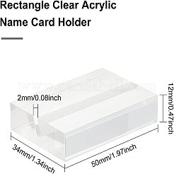 Acryl Visitenkartenhalter&nbsp;TACR-WH0001-09
